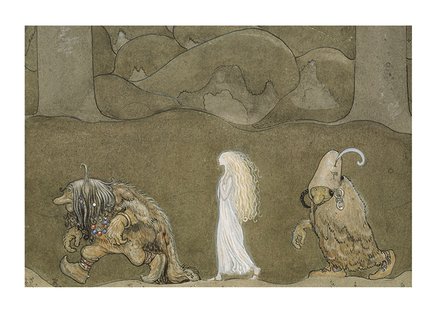 The Princess And The Troll By John Bauer-12