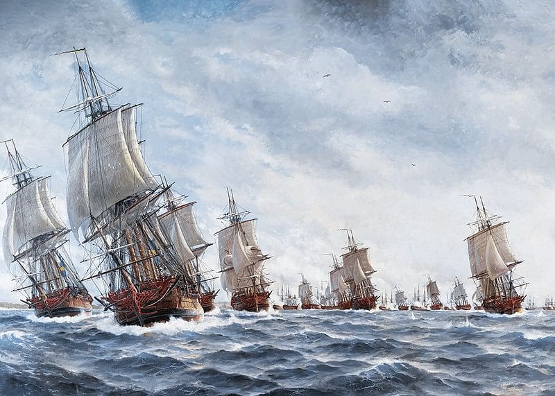 Naval Battle By Jacob Hagg-12