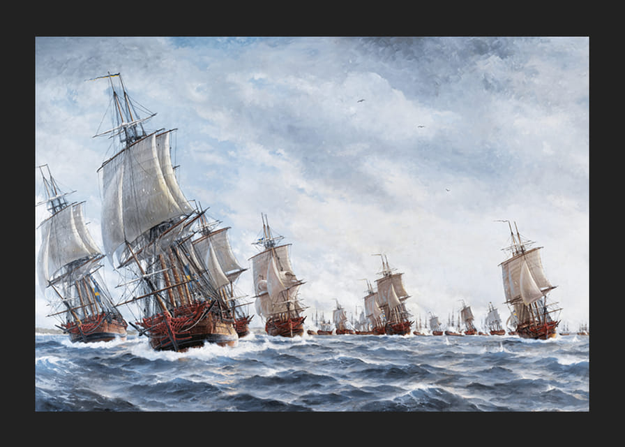 Naval Battle By Jacob Hagg-12