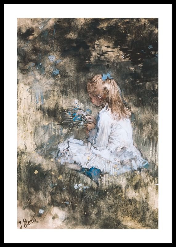 Wild Flowers By Jacob Maris-12