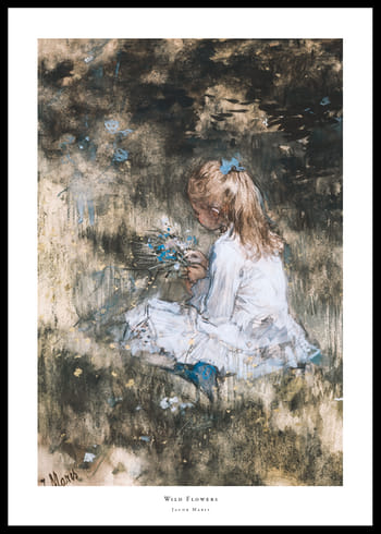 Poster Wild Flowers By Jacob Maris
