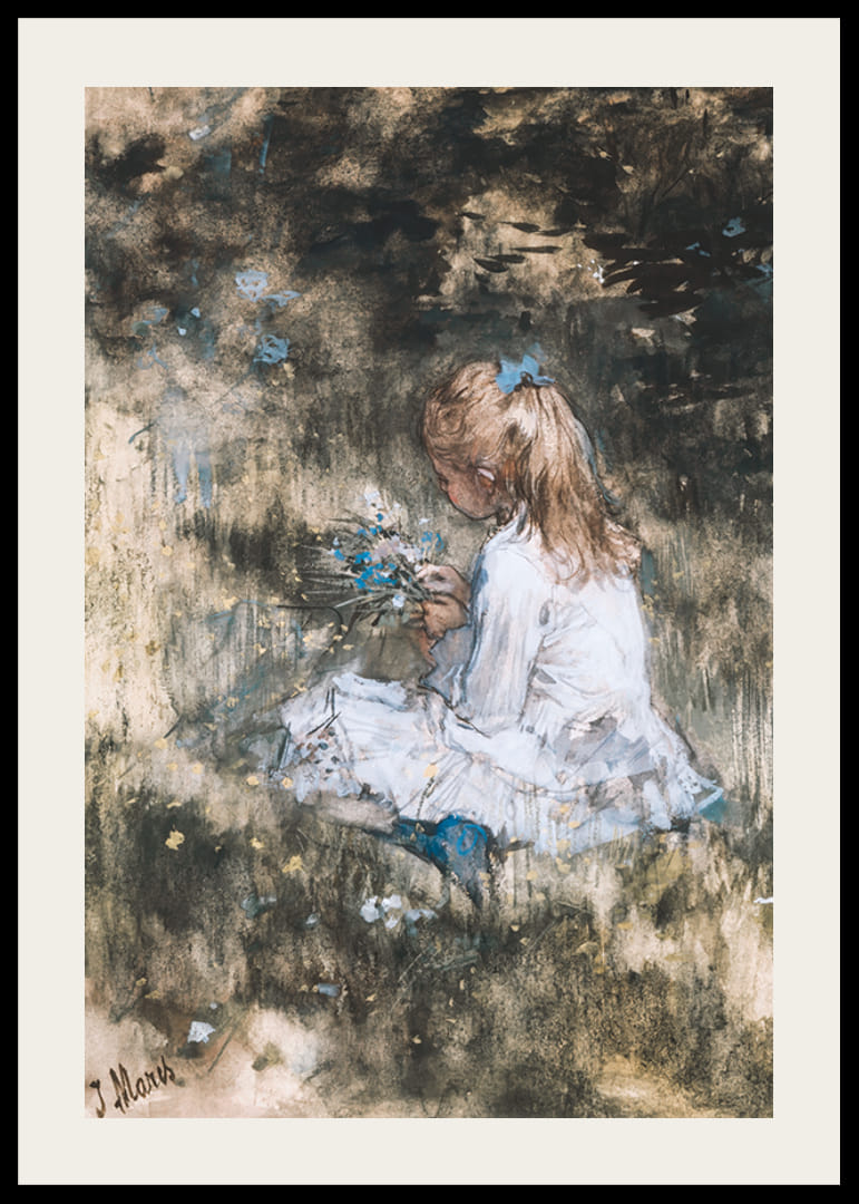 Wild Flowers By Jacob Maris-12