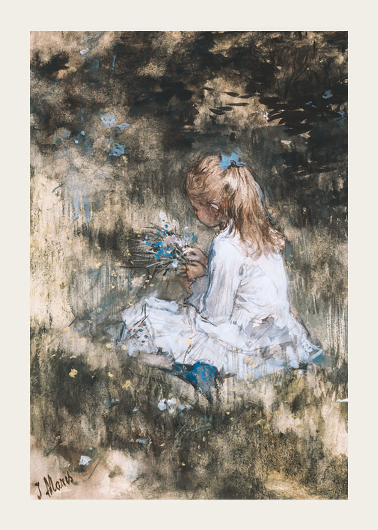 Wild Flowers By Jacob Maris-12