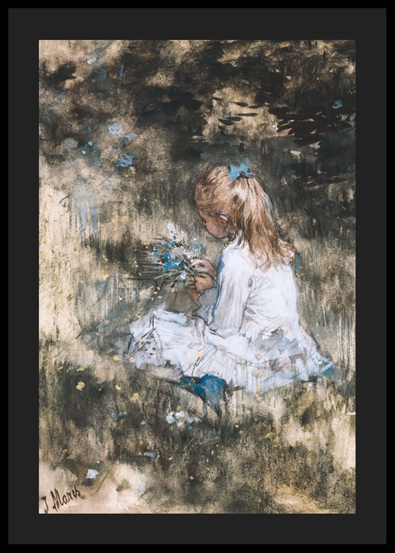 Wild Flowers By Jacob Maris-12