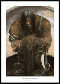 An Old Mountain Troll By John Bauer-0