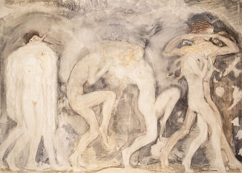 The Dancing Nymphs By John Bauer-12