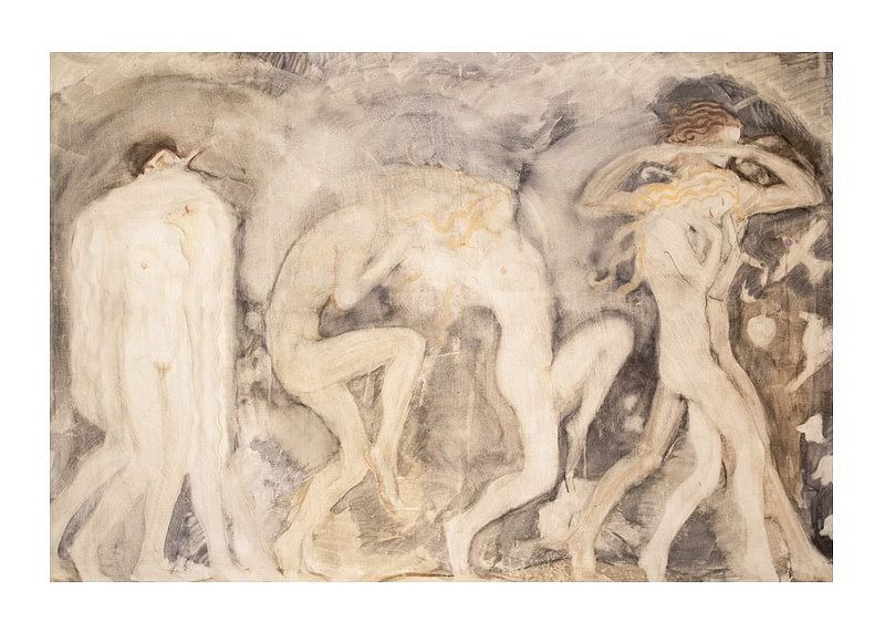 The Dancing Nymphs By John Bauer-12