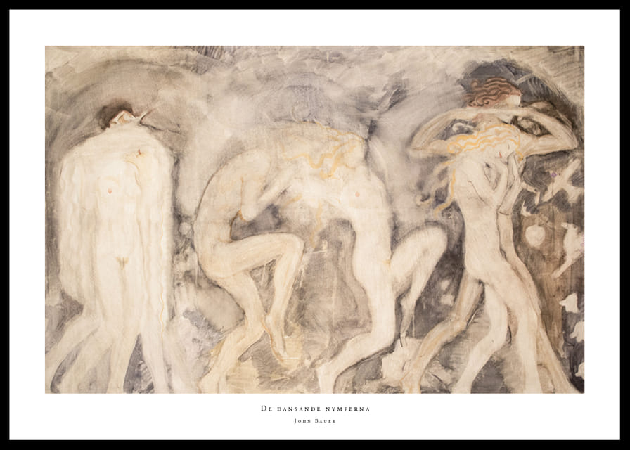 The Dancing Nymphs By John Bauer-12