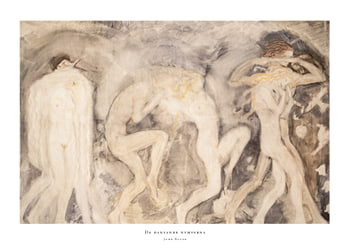 Poster De dansande nymferna By John Bauer
