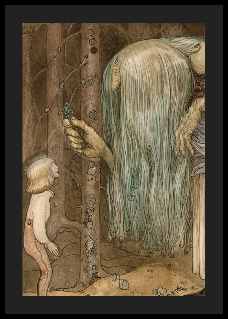 The Troll Herb By John Bauer-12