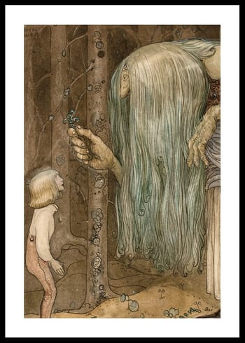 Poster Trollörten By John Bauer