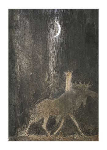 Plakat Tuvstarr och Skutt By John Bauer