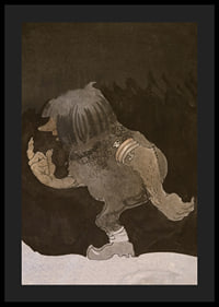 Troll på vandring By John Bauer-6