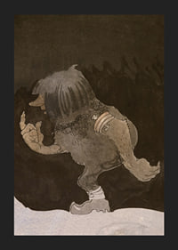 Troll på vandring By John Bauer-7