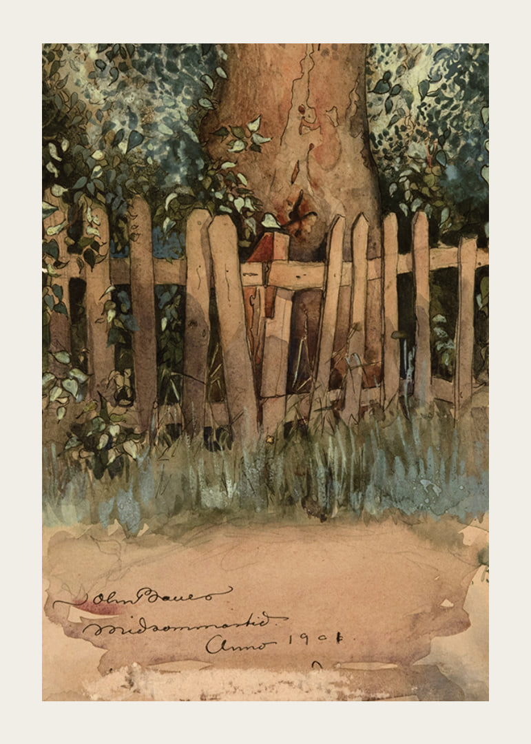 Midsommartid By John Bauer-12