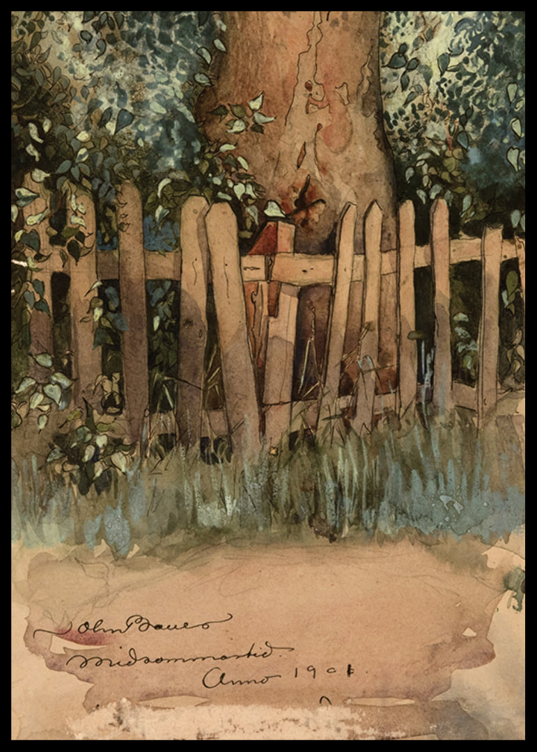 Midsommartid By John Bauer-12