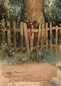Midsommartid By John Bauer-9