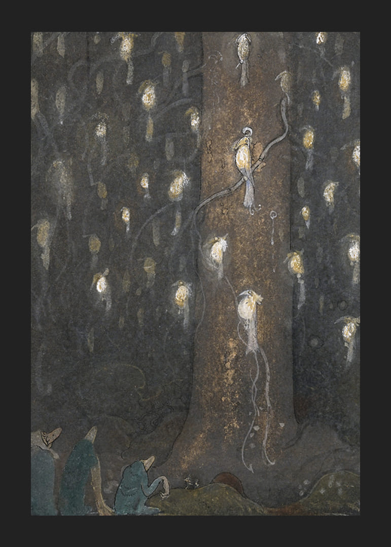 The Birdsong By John Bauer-12