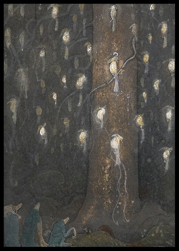 The Birdsong By John Bauer-12