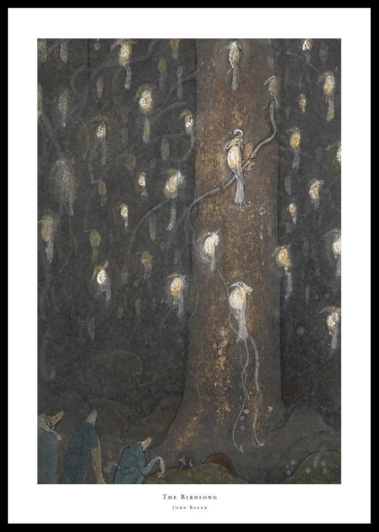 Fågelsången By John Bauer-12