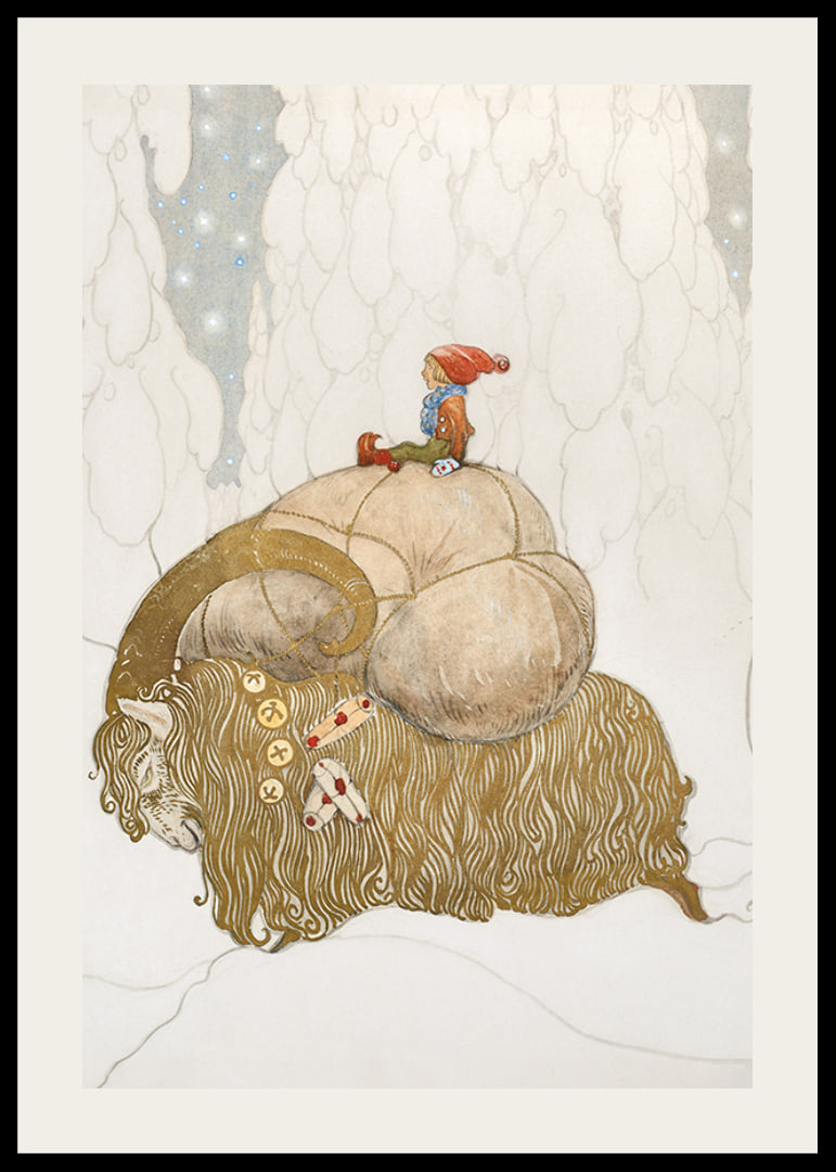 Julbocken By John Bauer-12