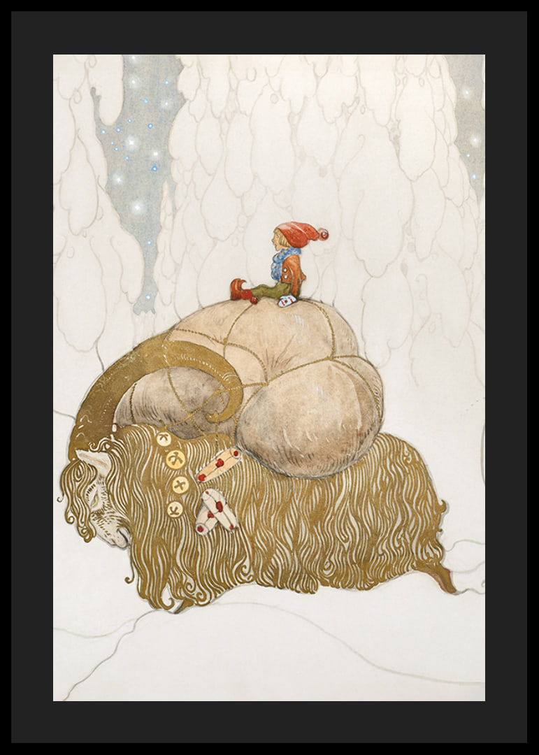 Julbocken By John Bauer-12