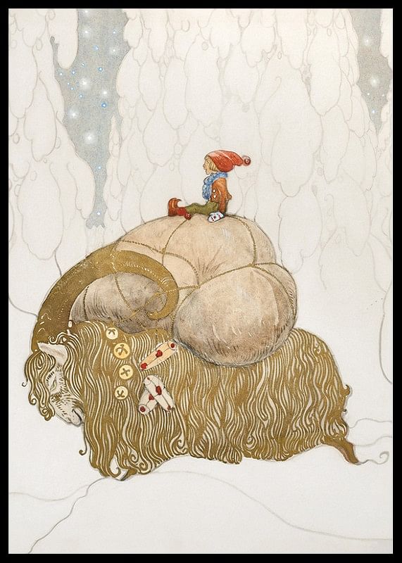 Julbocken By John Bauer-12