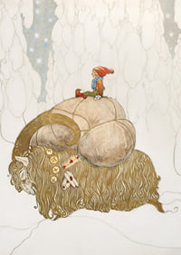 Julbocken By John Bauer-9