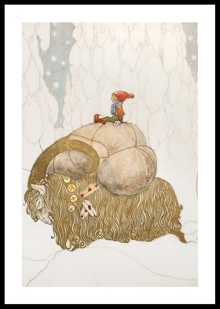 Julbocken By John Bauer-12