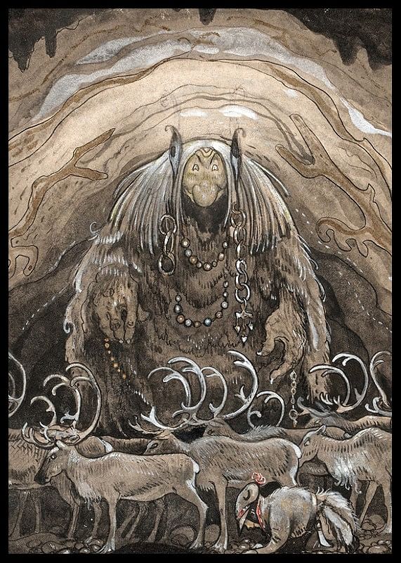 Nilas Offer Julbocken II By John Bauer-12