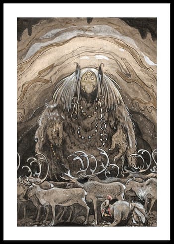 Poster Nilas Offer Julbocken II By John Bauer