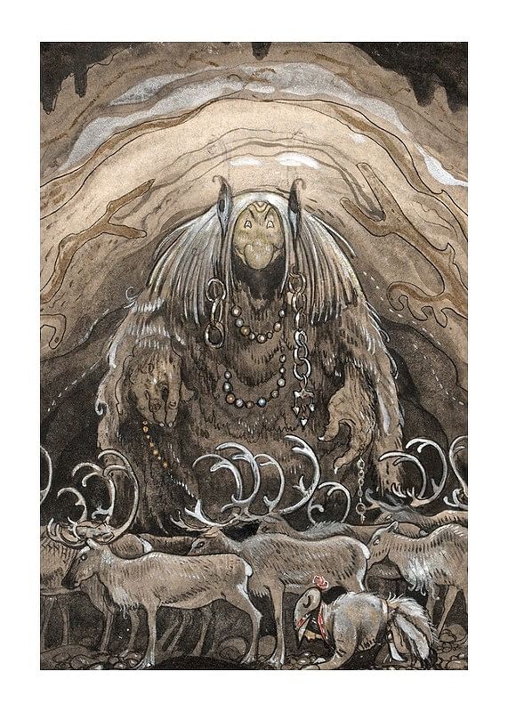 Nilas Offer Julbocken II By John Bauer-12