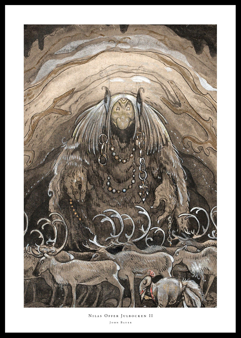Nilas Offer Julbocken II By John Bauer-12