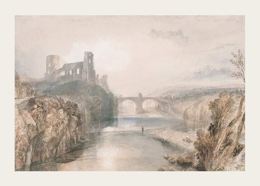 Barnard Castle By Joseph Mallord William Turner-12