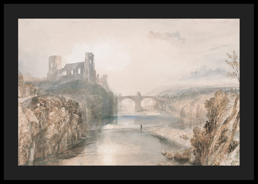 Barnard Castle By Joseph Mallord William Turner-12