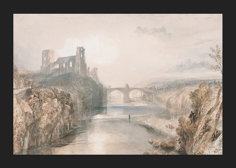 Barnard Castle By Joseph Mallord William Turner-12