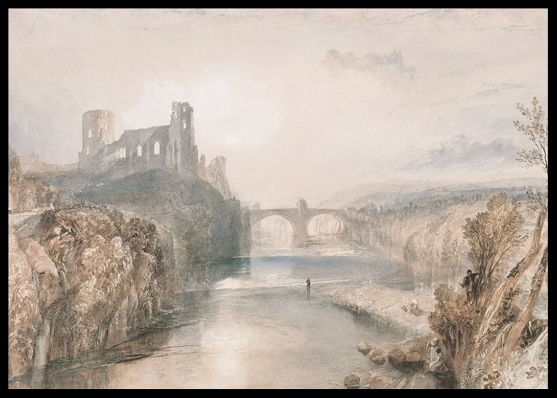 Barnard Castle By Joseph Mallord William Turner-12