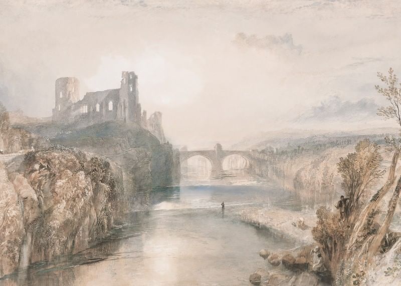 Barnard Castle By Joseph Mallord William Turner-12