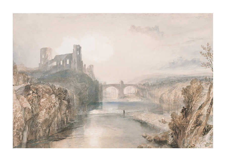 Barnard Castle By Joseph Mallord William Turner-12
