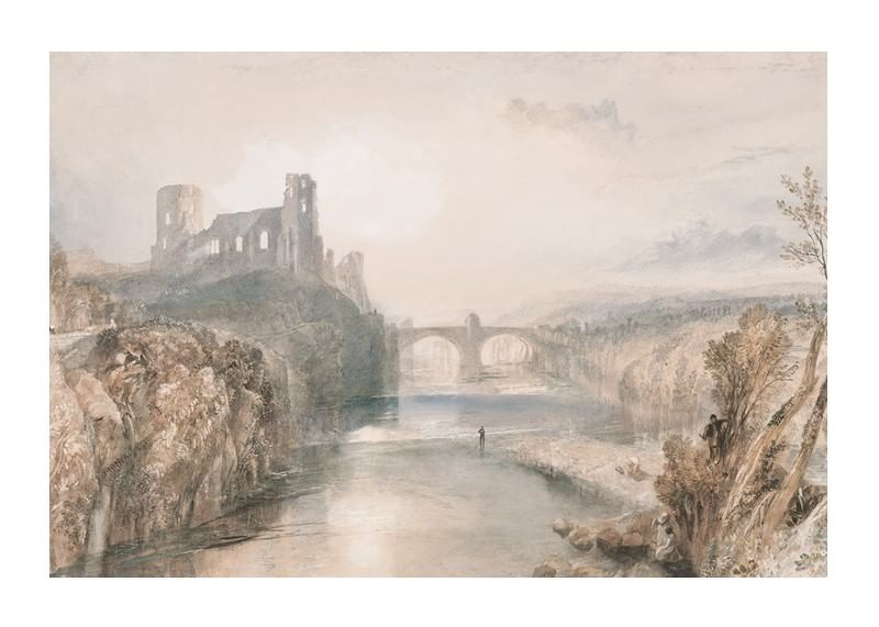 Barnard Castle By Joseph Mallord William Turner-12