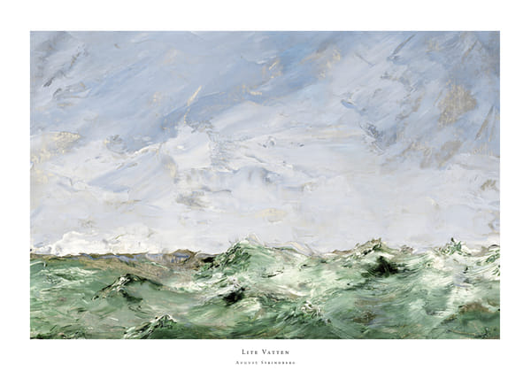 Poster Little Water By August Strindberg