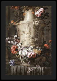 A Garland of Flowers By Jean-Baptiste Monnoyer-6
