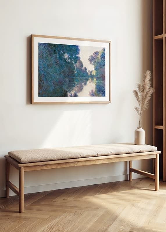 Poster Morning on the Seine near Giverny By Claude Monet crossfade