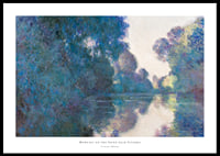 Morning on the Seine near Giverny By Claude Monet-0