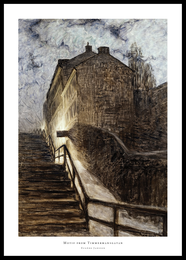 Motiv från Timmermansgatan By Eugène Jansson-12