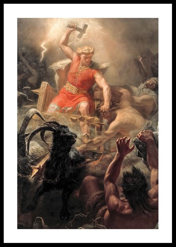 Tor's Fight with the Giants By Marten Eskil Winge-12