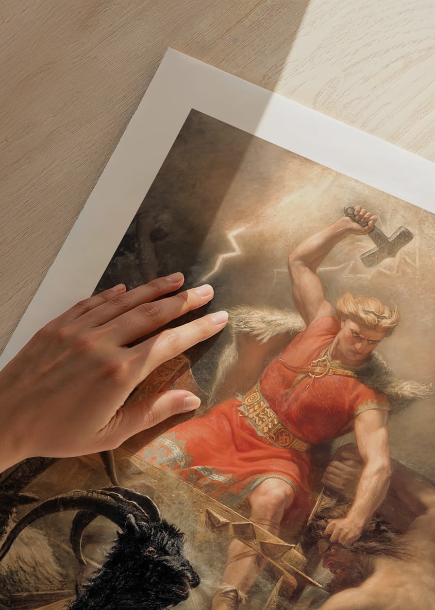 Tor's Fight with the Giants By Marten Eskil Winge-12