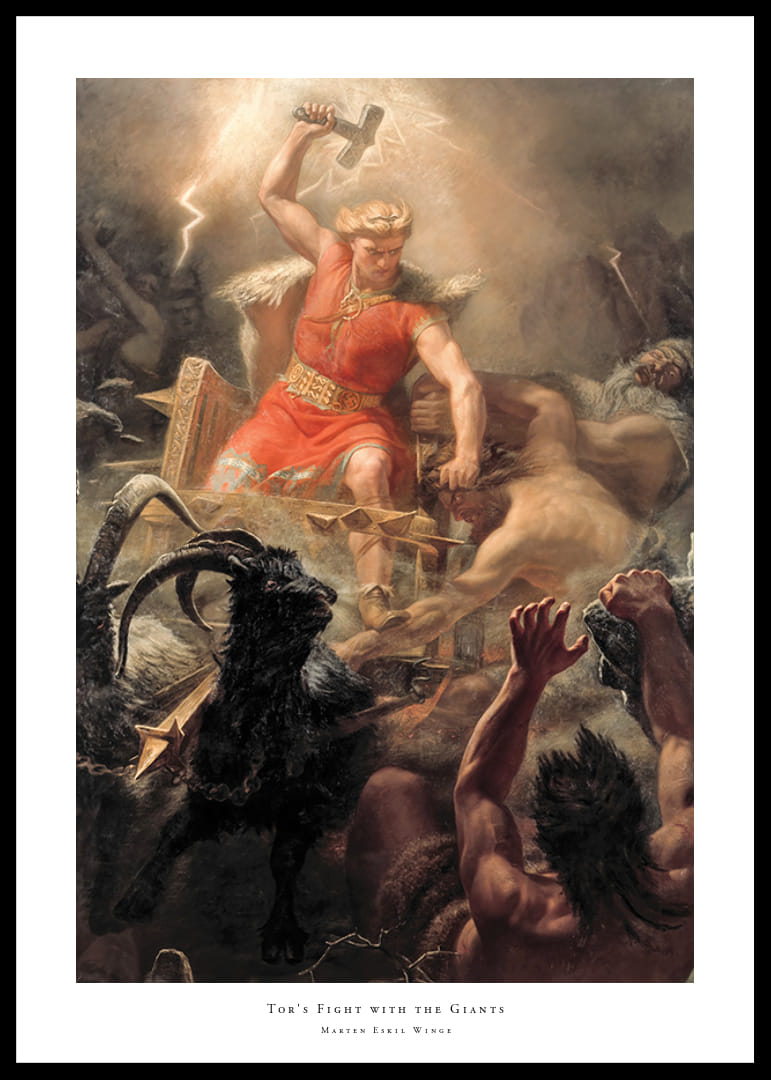 Tor's Fight with the Giants By Marten Eskil Winge-12