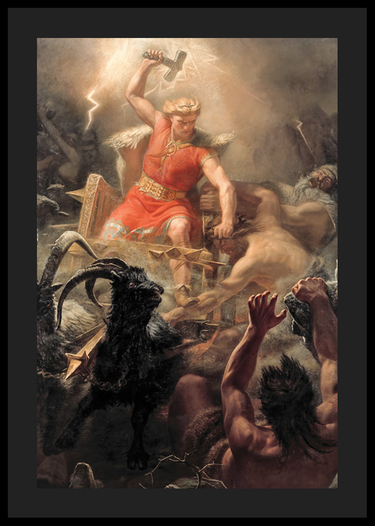 Tor's Fight with the Giants By Marten Eskil Winge-12