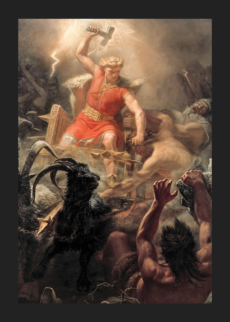 Tor's Fight with the Giants By Marten Eskil Winge-12